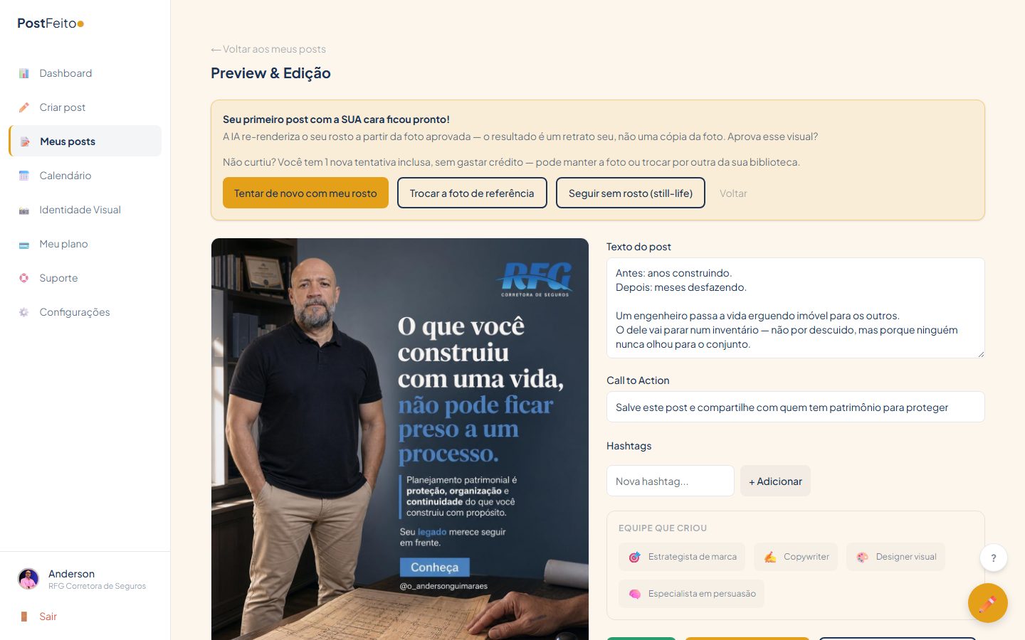Sua cara na arte